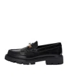 Celine Round-headed Love Shoes In Black