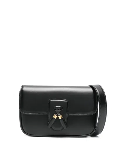 Pre-owned Celine Tassel-embellished Cross Body Bag In Black