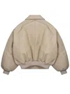 Celine Technical Nylon Down Jacket In Neutral