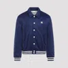 Celine Navy And Ecru Teddy Jacket In Double-face Jersey In Blue