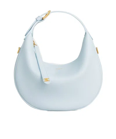 Celine Teen  Lulu In Supple Grained Calfskin In Glacier