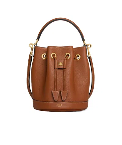 Celine Teen Clara Bag In Supple Grained Calfskin