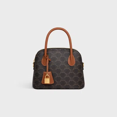 Celine Teen Honorine Bag In Triomphe Canvas