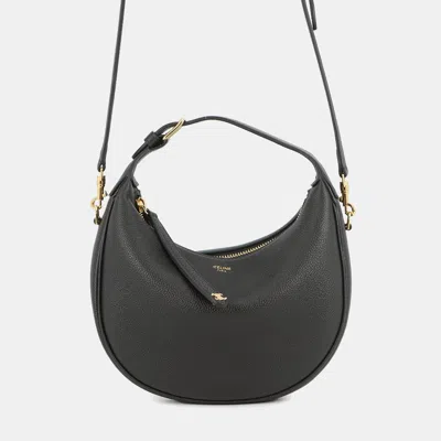 Pre-owned Celine Teen Loulou 2-way Handbag Black Calf Leather