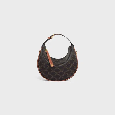 Celine Teen Lulu In Triomphe Canvas