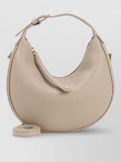 Celine Teen Lulu Shoulder Bag With Adjustable Strap In Neutral