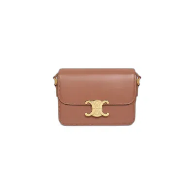 Celine Teen Shiny Bag In Bronze