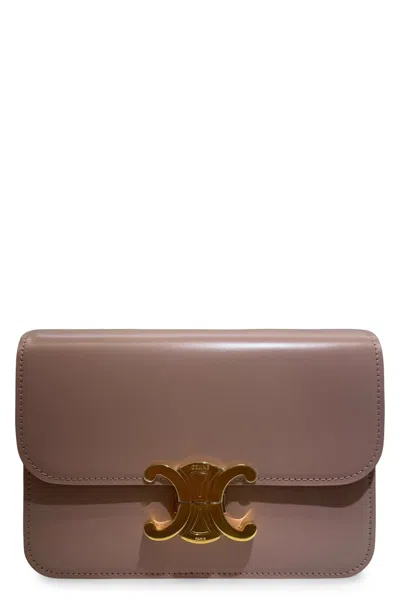 Celine Teen Triomphe Leather Crossbody Bag