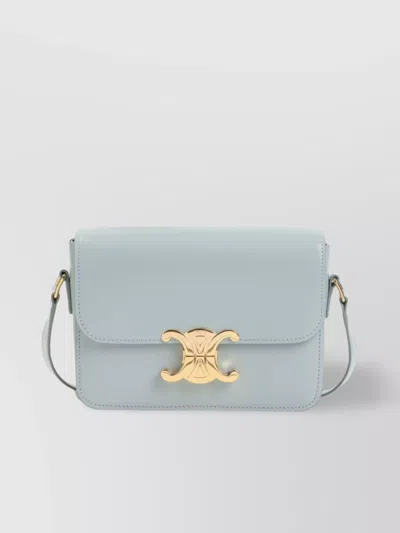 Celine Teen Triomphe Leather Shoulder Bag