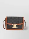 Celine Brown Triomphe Canvas Crossbody Handbag For Women