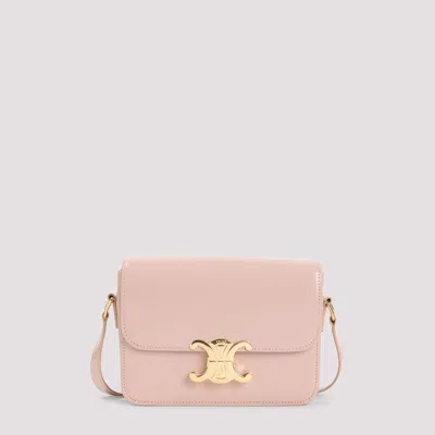 Celine Teen Triomphe Shoulder Bag In Orange