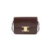 Celine Teen Triomphe Adjustable Strap Shoulder Bag In Brown
