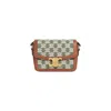 Celine Beige  Teen Triomphe With Border Shoulder And Crossbody Bag For Women