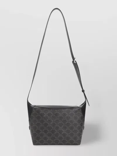 Celine Textile Fabric Crossbody Bag