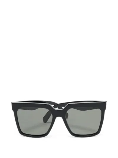 Pre-owned Celine Three Dots Square Sunglasses In Black