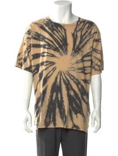 Pre-owned Celine Tie-dye Tie-dye Print T-shirt In Neutral