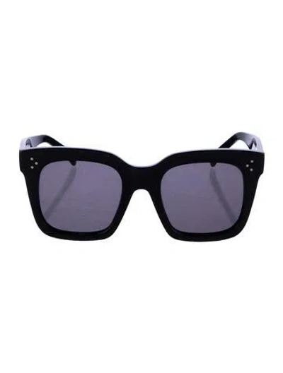 Pre-owned Celine Tilda Square Sunglasses In Black