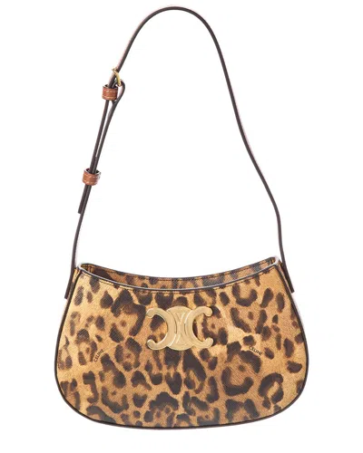 Celine Tilly Medium Leather Shoulder Bag