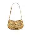 Celine Tilly Medium Triomphe Coated Canvas Shoulder Bag In Brown
