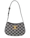 Celine Tilly Bag In Two-tone Triomphe Canvas