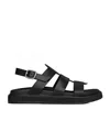 Celine Men Cage Leather Sandals
