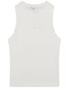 Celine Top Con Logo In White