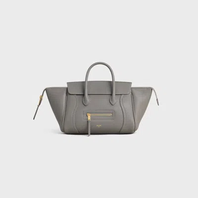 Celine Top Handle Bag In Grey