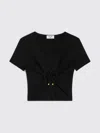 Celine Short T-shirt In Black