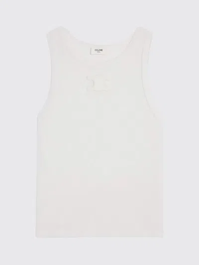 Celine Top Woman  In White