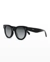 Celine Tortoiseshell Acetate Cat-eye Sunglasses In Shiny Black