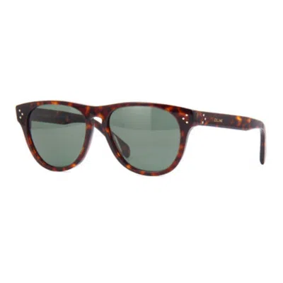 Celine Tortoiseshell Acetate Sunglasses In Brown