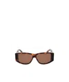Celine Tortoiseshell Pattern Frame Sunglasses In Brown