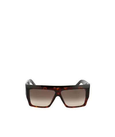 Celine Tortoiseshell Sunglasses In Brown