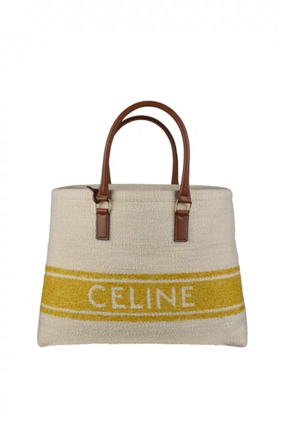 Celine Tote Bag In Brown