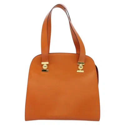 Pre-owned Celine Tote Bag Leather Gold Leather Tote Bag Bag ()