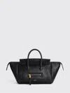 Celine Small New Luggage In Supple Shiny Lambskin In Black