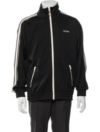 Pre-owned Celine Track Jacket In Black