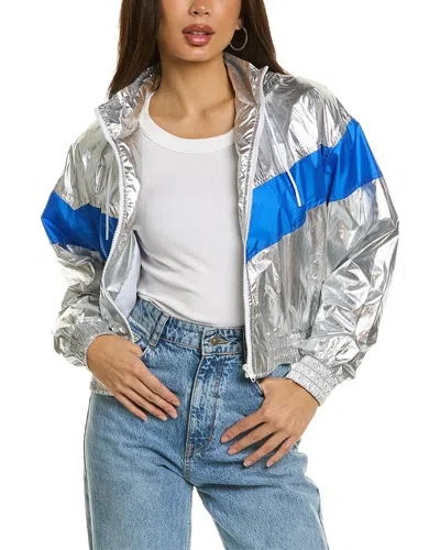 Celine Track Jacket In Silver