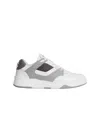 Celine Men Ct-09 Low Top Sneakers In Optical White/gray