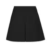 Celine High-waisted A-line Midi Skirt Design In Black