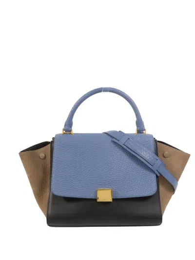 Pre-owned Celine Trapeze Shoulder Bag In Black