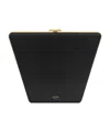 Celine Trapeze Smooth Goatskin Chain Handbag In Black
