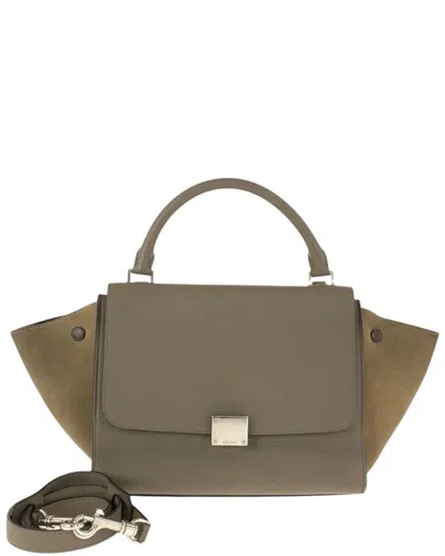 Celine Travelers Handbag (authentic Pre-loved) In Brown