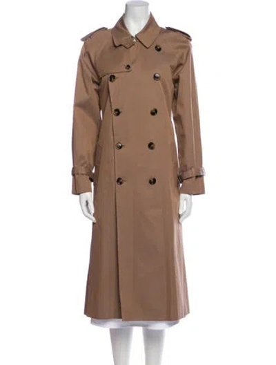 Pre-owned Celine Trench Coat In Neutral
