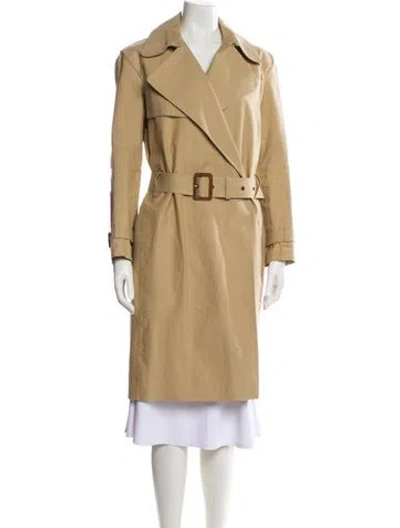 Pre-owned Celine Trench Coat In Neutral