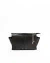 Celine Céline Trifold Chain Bag In Black