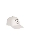 Celine Trimphe Baseball Cap In White