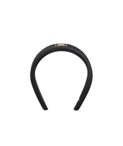 Celine Trimphe Hair Accessories In Black