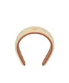 Celine Trimphe Headband In Yellow