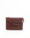 Celine Céline Trio Bag In Burgundy
